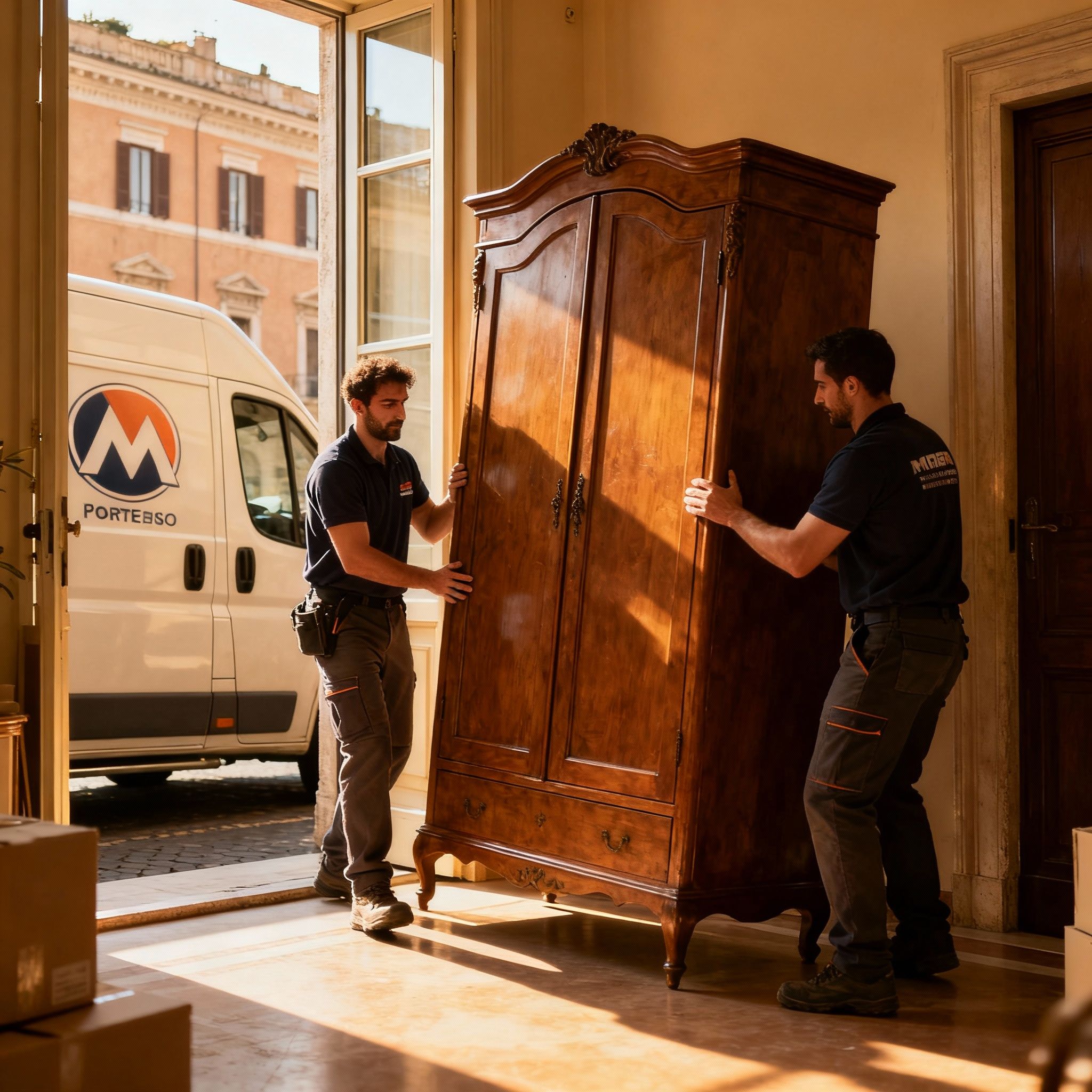 Trasloco Portuense: il nostro team esperto sposta con cura e coordinazione mobili di valore a Roma.