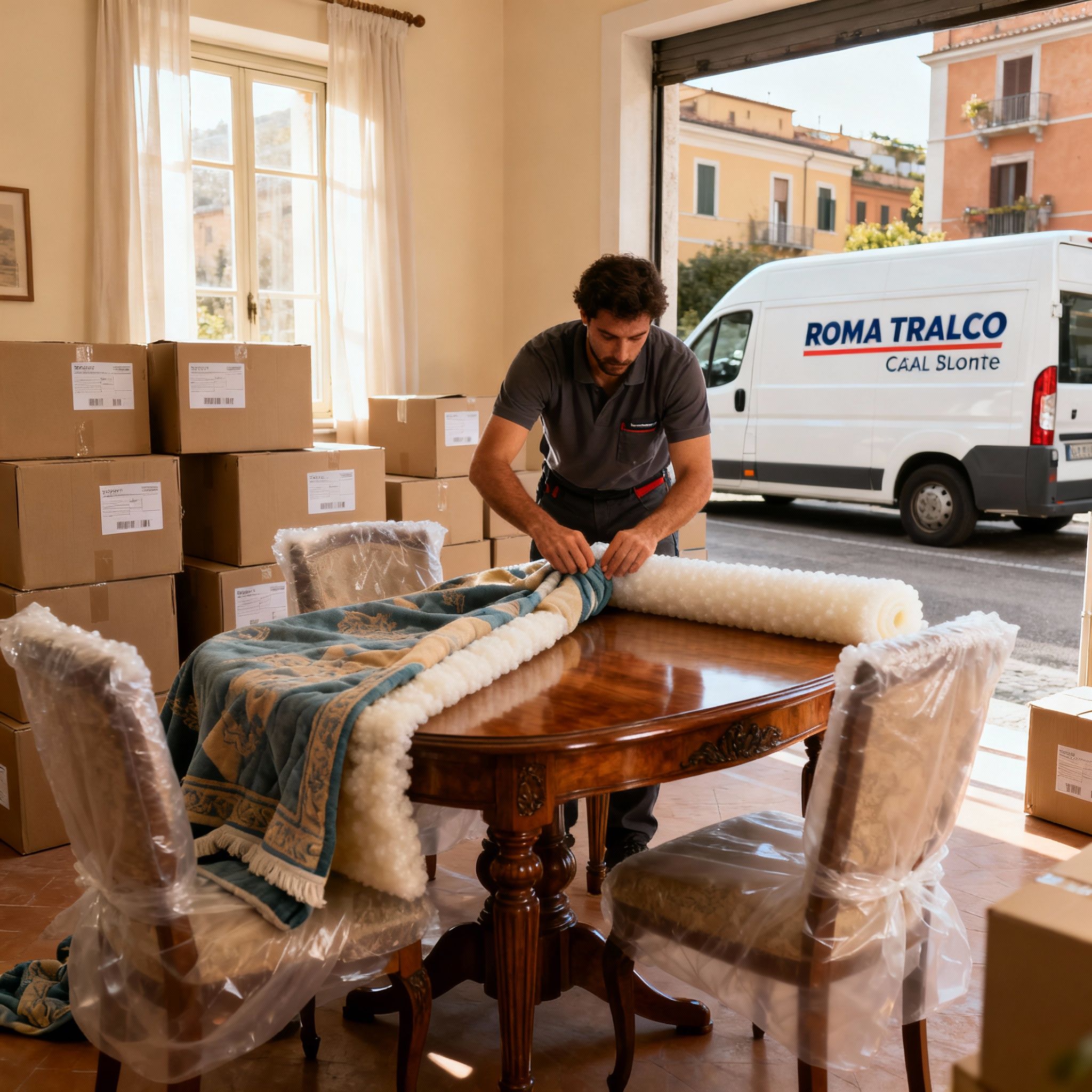 Quartiere Casal Bertone - protezione professionale mobili con materiali di qualità