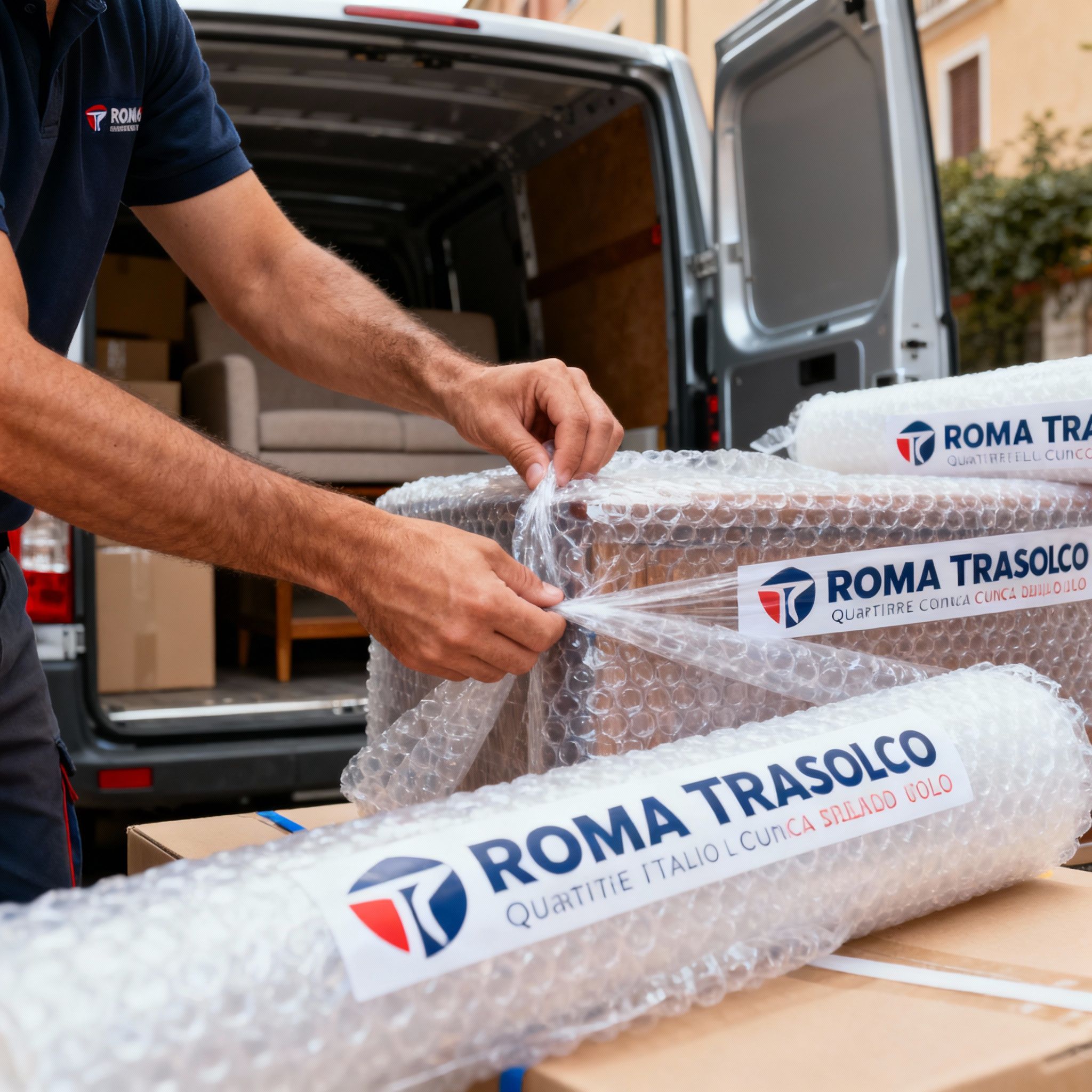 Quartiere Conca d'Oro - dettaglio protezione professionale mani esperte