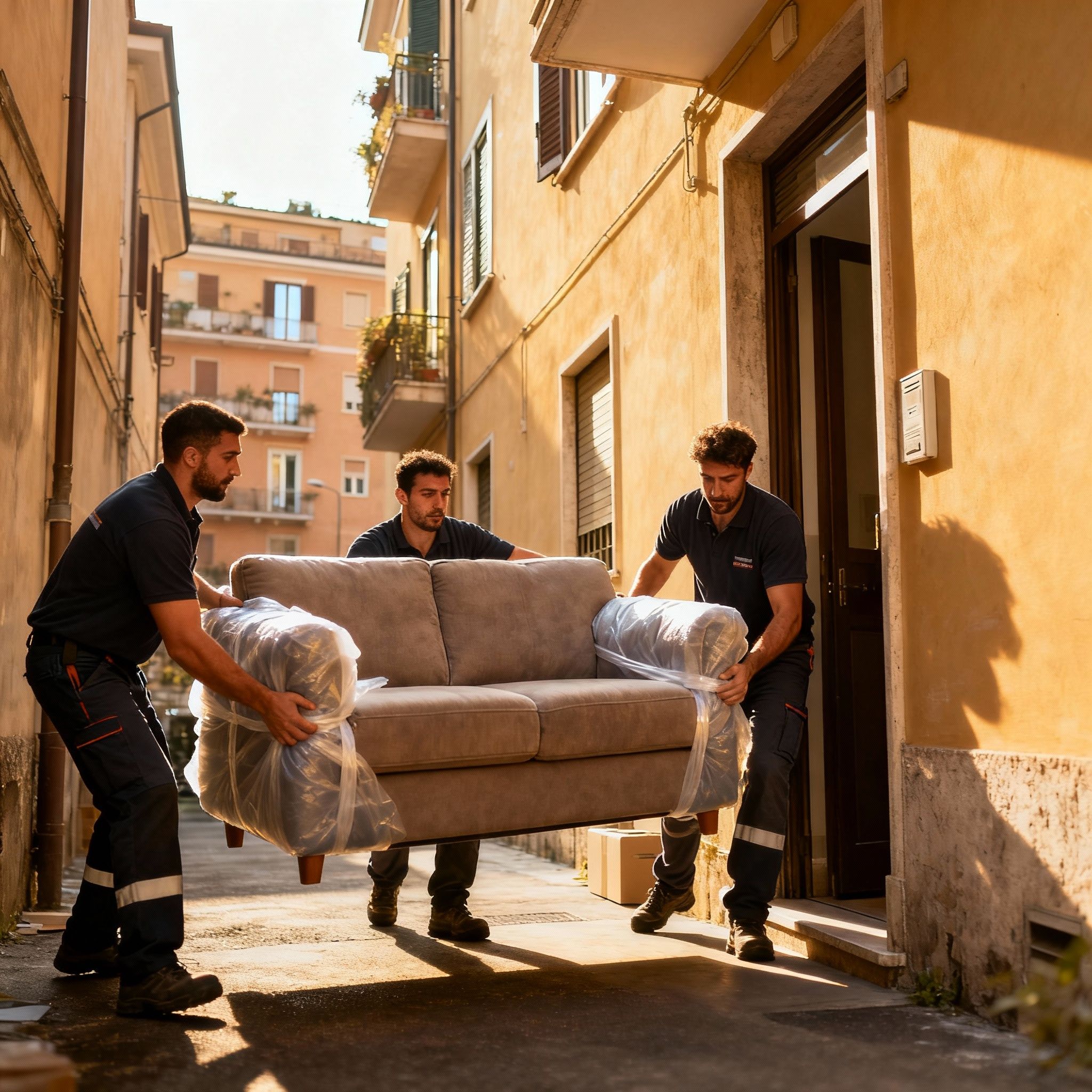 Quartiere Tor Vergata - trasloco di divani